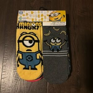 Minions Low Cut Socks